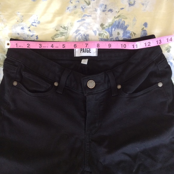 Paige Verdugo Ultra Skinny Black Jean - Picture 9 of 11